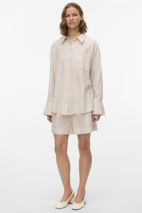 Vero Moda vmpauline ls shirt wvn ga